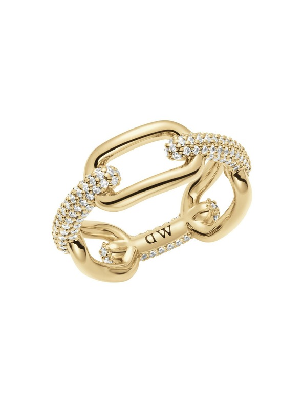 Daniel Wellington Daniel Wellington Oceľový prsteň s kryštálovým spojením