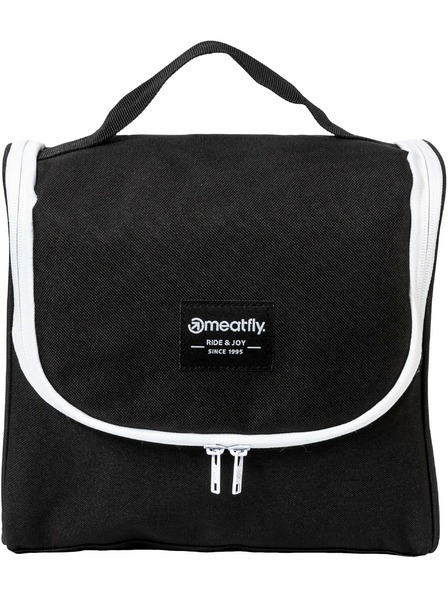 Meatfly Meatfly toaletná taška Specter Black | Čierna | Objem 6 L