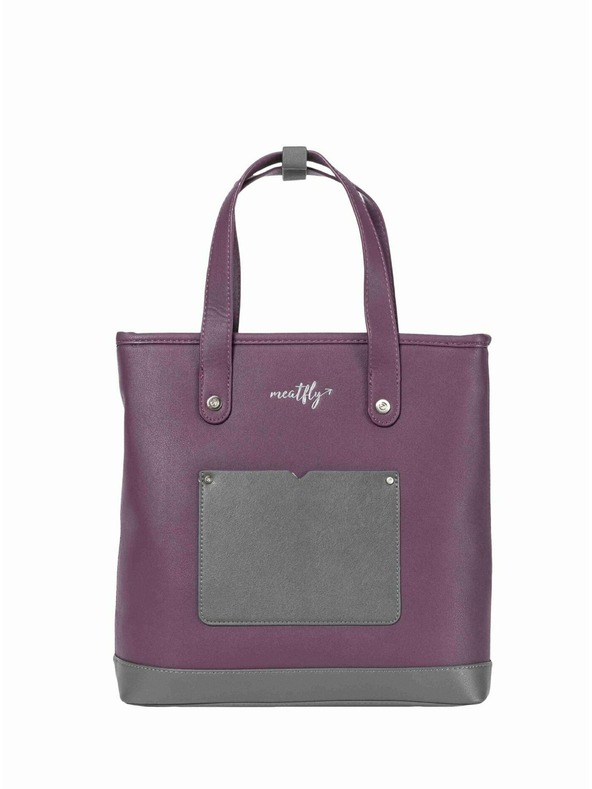 Meatfly Meatfly kabelka / batoh Kerry Plum / Dark Grey