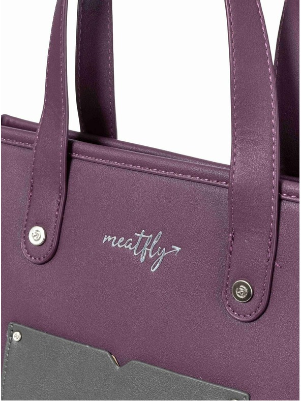 Meatfly Meatfly kabelka / batoh Kerry Plum / Dark Grey