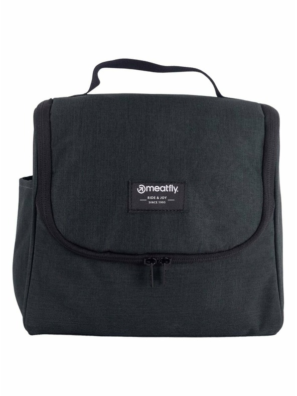 Meatfly Meatfly toaletná taška Specter Charcoal Heather