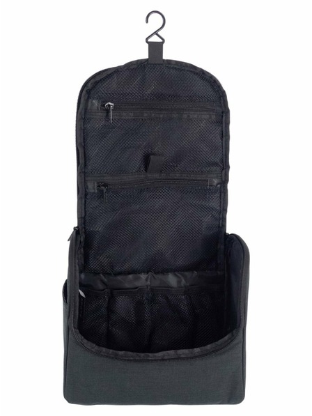 Meatfly Meatfly toaletná taška Specter Charcoal Heather