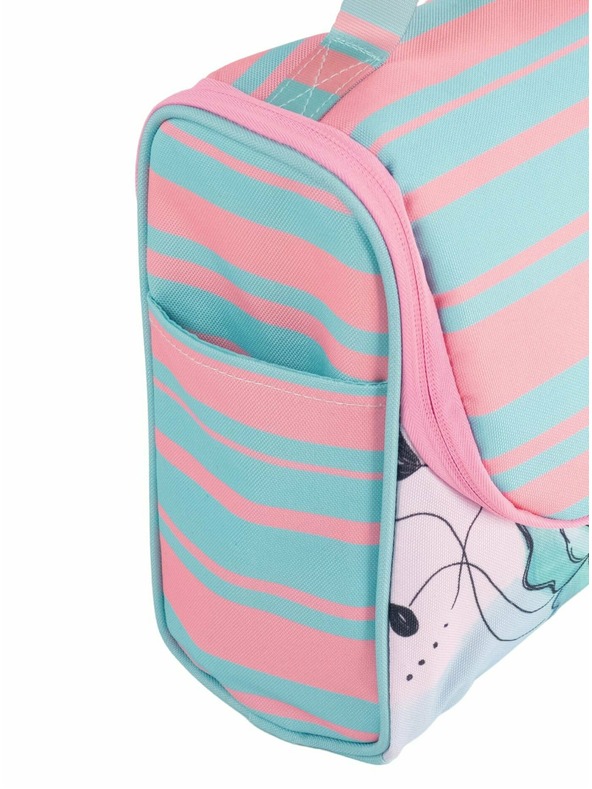 Meatfly Meatfly toaletná taška X Pura Vida Cara Mint Flowers