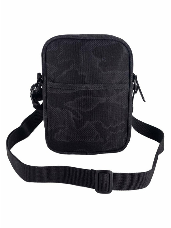 Meatfly Meatfly pánska kabelka Hardy Morph Black | Čierna | Objem 1,5 L