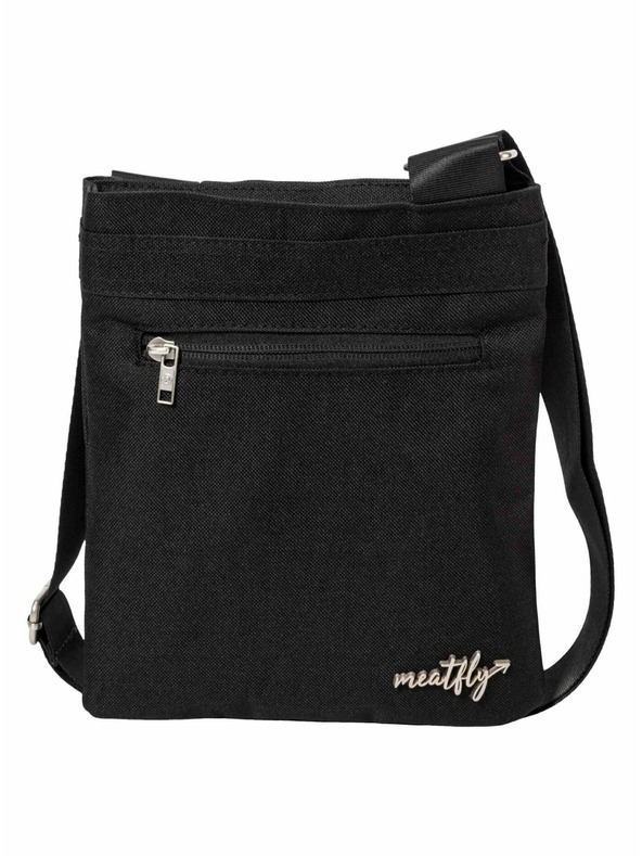 Meatfly Meatfly dámska kabelka Dixie Black | Čierna | Objem 0,4 L