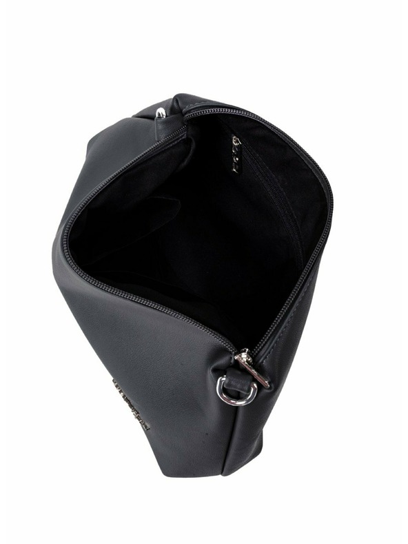 Meatfly Meatfly kabelka Alma Black | Čierna | Objem 13 L