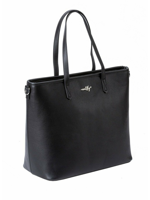 Meatfly Meatfly kabelka Gisel Black | Čierna | Objem 22 L