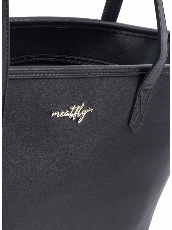 Meatfly Meatfly kabelka Gisel Black | Čierna | Objem 22 L