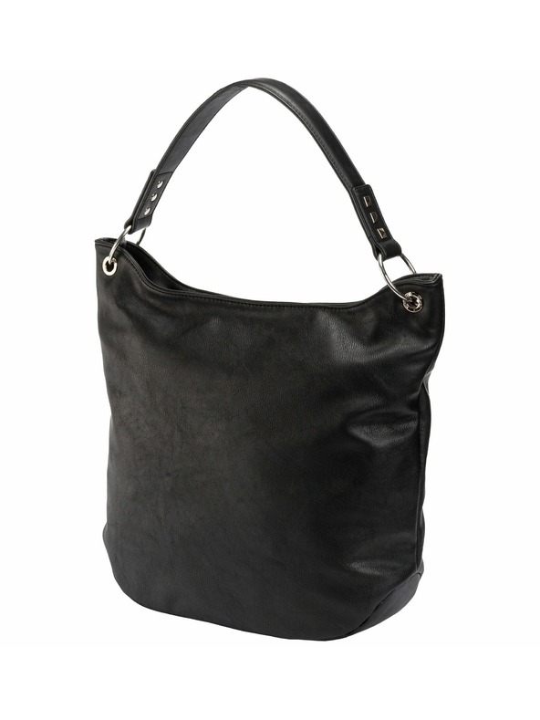 Meatfly Meatfly dámska kabelka Emmy Black | Čierna | Objem 14 L