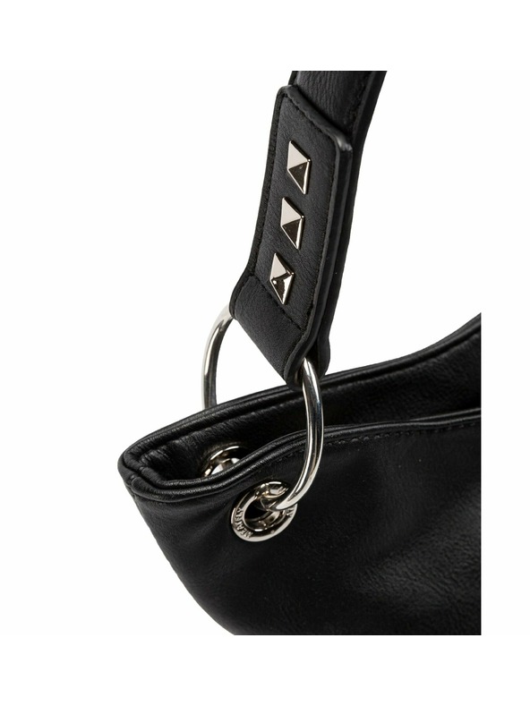 Meatfly Meatfly dámska kabelka Emmy Black | Čierna | Objem 14 L