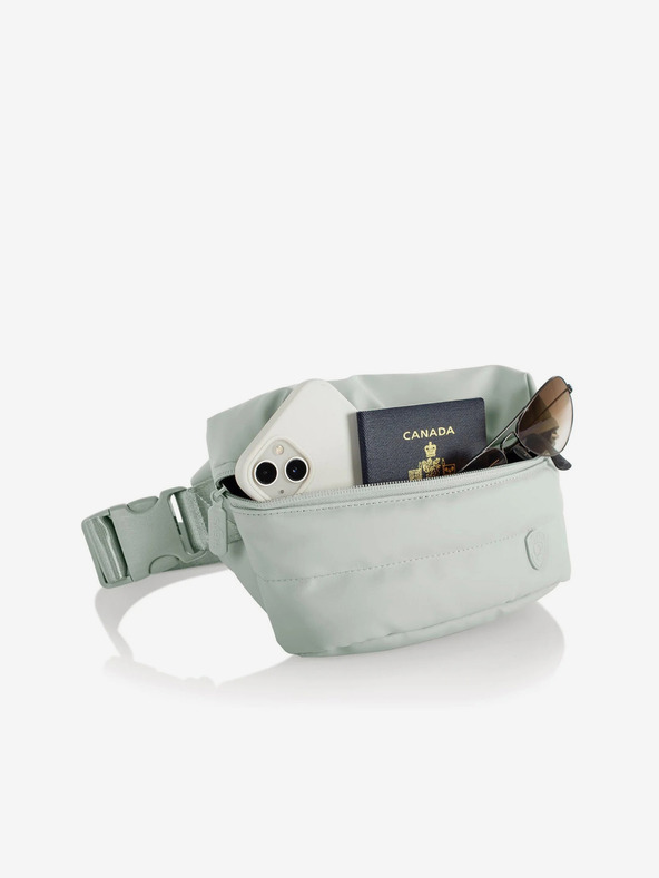 Heys Mentolová ľadvinka Heys Puffer Mini Waist Bag