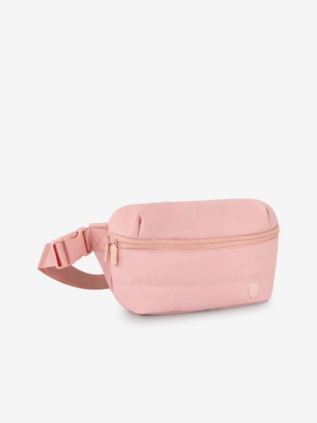 Heys Ružová dámska ľadvinka Heys Puffer Waist Bag Rose