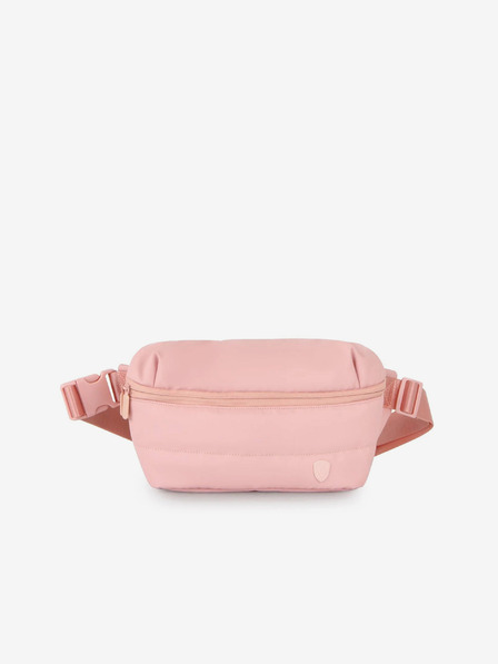 Heys Ružová dámska ľadvinka Heys Puffer Waist Bag Rose