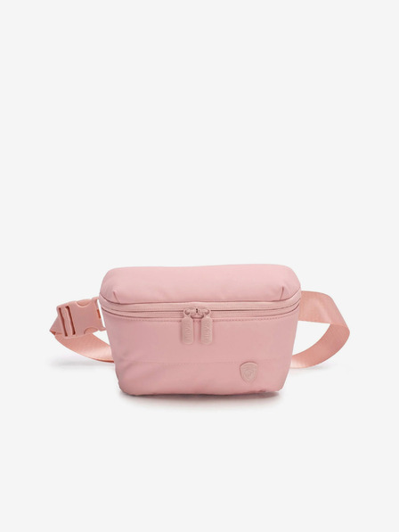 Heys Ružová dámska ľadvinka Heys Puffer Mini Waist Bag Rose