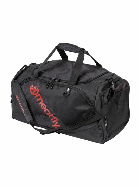 Meatfly Meatfly cestovná taška Rocky Morph Black | Čierna | Objem 30 L