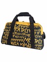 Meatfly Meatfly cestovná taška X Pura Vida Mavis Yellow/Black | Žltá | Objem 26 L