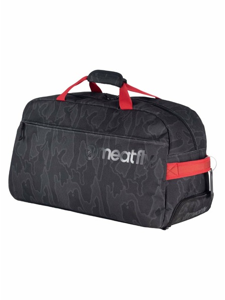 Meatfly Meatfly cestovná taška Gail Morph Black 42 L | Čierna | Objem 42 L