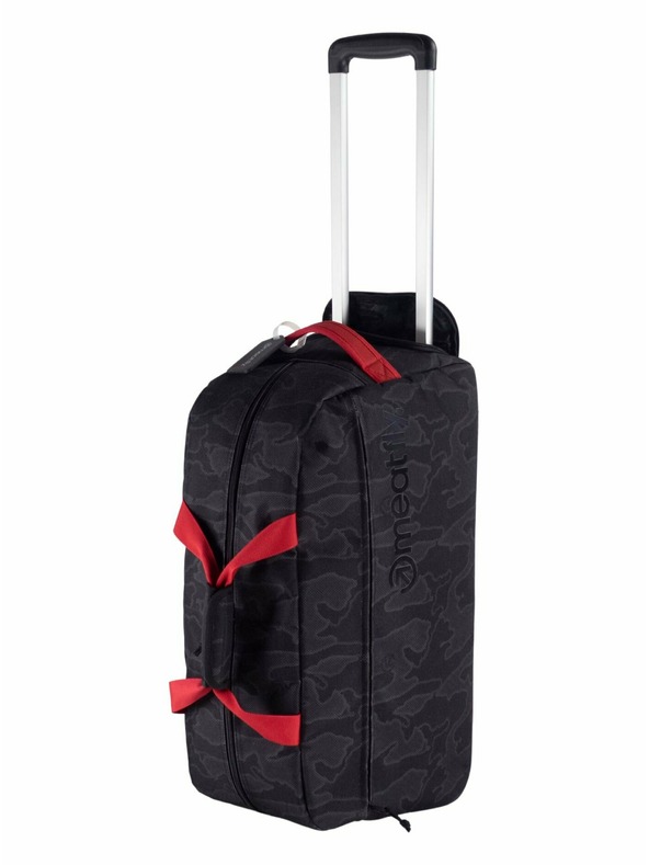 Meatfly Meatfly cestovná taška Gail Morph Black 42 L | Čierna | Objem 42 L