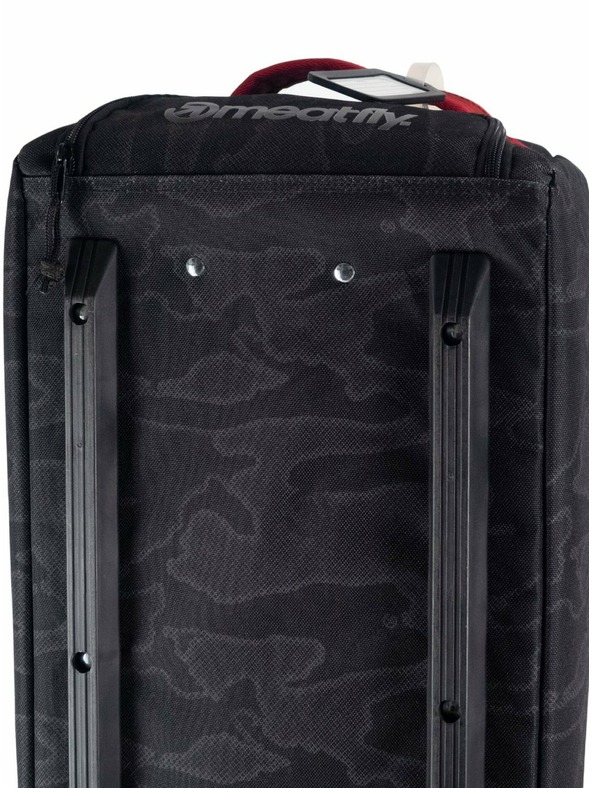 Meatfly Meatfly cestovná taška Gail Morph Black 42 L | Čierna | Objem 42 L