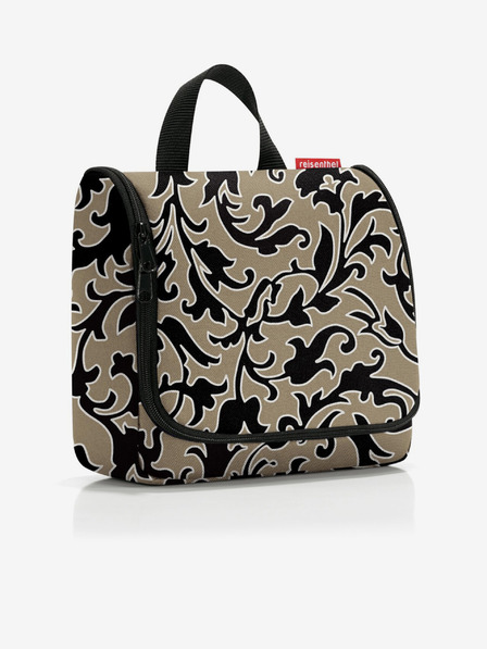 Reisenthel Khaki dámska vzorovaná kozmetická taška Reisenthel Toiletbag Baroque Marble