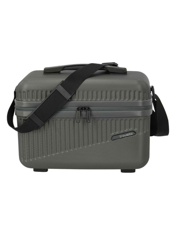 Travelite Kozmetická taška Travelite Bali Beautycase Anthracite
