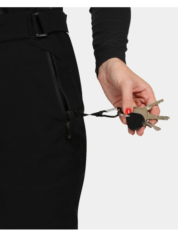 Kilpi Dámske lyžiarske nohavice Kilpi ELARE-W Čierna