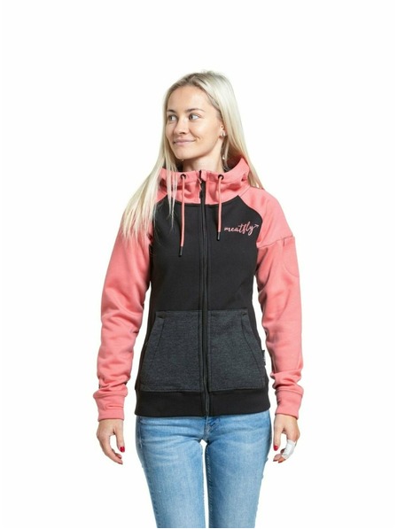 Meatfly Meatfly Women's Technical Hoodie Alisha Coral / Black