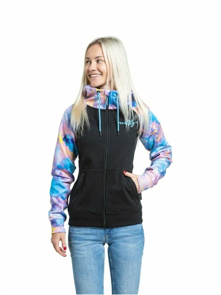 Meatfly Meatfly Women's Technical Hoodie Alisha Color Clouds