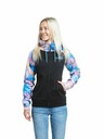 Meatfly Meatfly Women's Technical Hoodie Alisha Color Clouds
