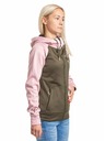 Meatfly Meatfly Women's Technical Hoodie Alisha Powder Pink/Olive