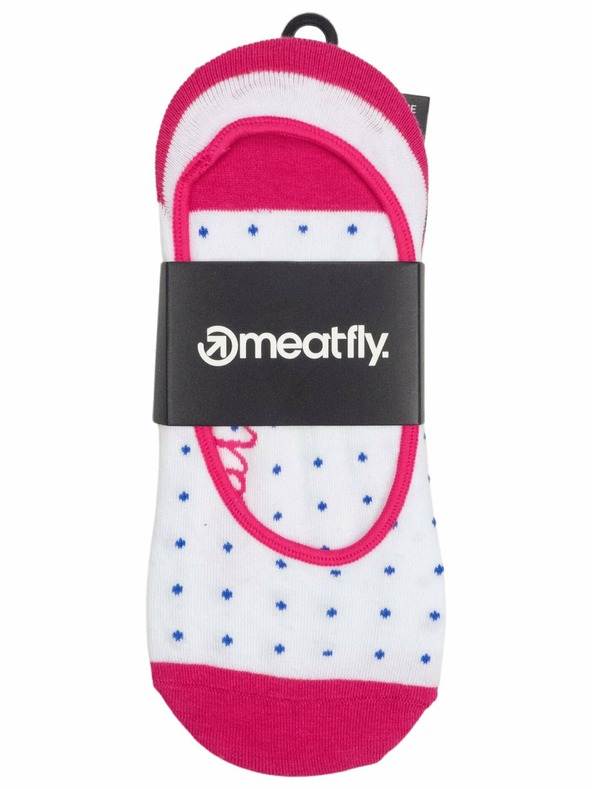 Meatfly Meatfly Low Socks Triple Pack Fuchsia Dots | Purple | Size