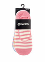 Meatfly Meatfly Low Socks - Triple Pack D/ Big Stripes | Multicolor | Size