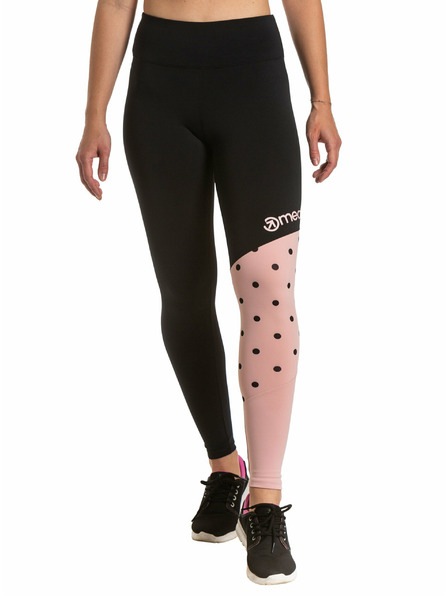 Meatfly Meatfly dámske legíny Arabel Pink/Black | Čierna | Veľkosť