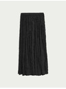 Marks & Spencer Plisovaná naťahovacia midi sukňa Marks & Spencer