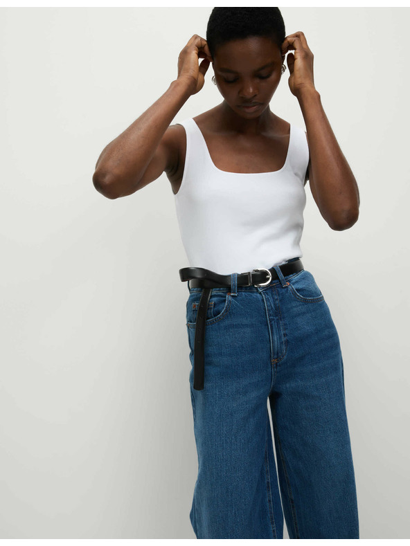 Marks & Spencer Tielkové tričko so štvorcovým výstrihom Marks & Spencer