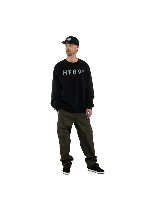 Horsefeathers Pánska mikina čierna HORSEFEATHERS