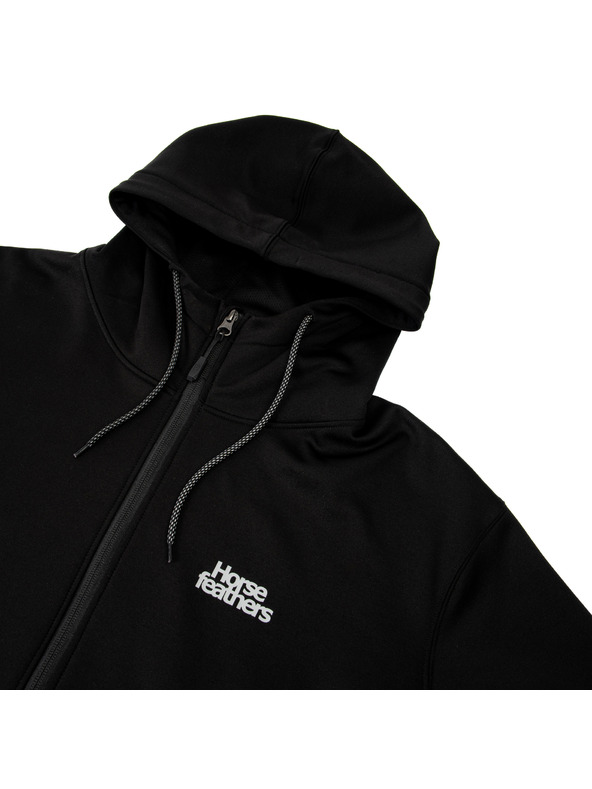 Horsefeathers Všestranná mikina Callum čierna HORSEFEATHERS