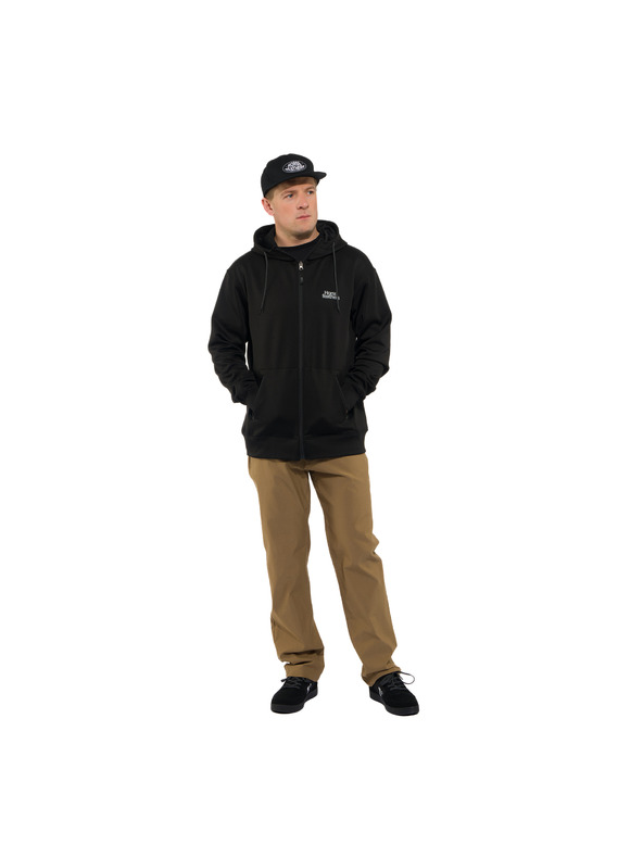 Horsefeathers Všestranná mikina Callum čierna HORSEFEATHERS