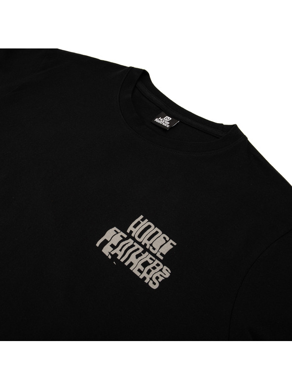 Horsefeathers Pánske tričko čierne HORSEFEATHERS