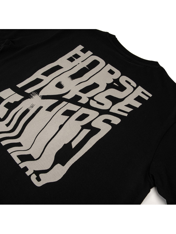 Horsefeathers Pánske tričko čierne HORSEFEATHERS