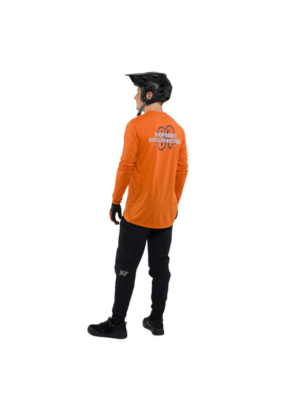 Horsefeathers Bike tričko Fury oranžové HORSEFEATHERS