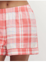 Marks & Spencer Krátka kockovaná súprava, z čistej bavlny Marks & Spencer sivá