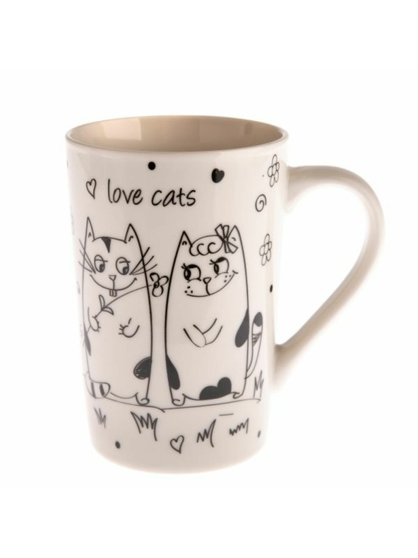 Casa de Engel Porcelánový hrnček, 490ml, 12/36