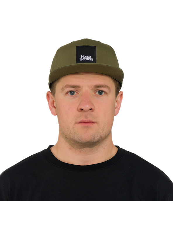 Horsefeathers Šiltovka Braden olivová HORSEFEATHERS