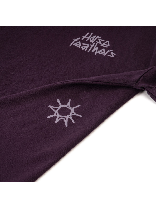 Horsefeathers Dámske tričko fialové HORSEFEATHERS