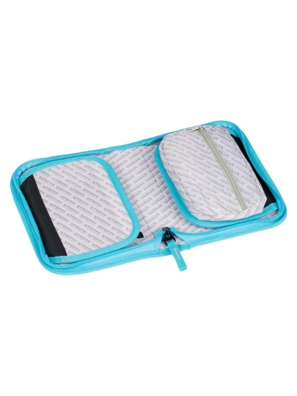 BAAGL  Modrý školský peračník jednoposchodový Minecraft Blue Axe Baagl