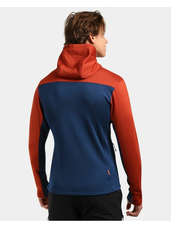 Kilpi Pánska fleecová mikina Kilpi SEVELEN-M Tmavmodrá