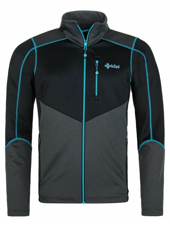 Kilpi Pánska funkčná mikina Kilpi TEAM FLEECE-M čierna