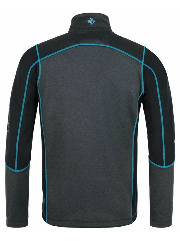 Kilpi Pánska funkčná mikina Kilpi TEAM FLEECE-M čierna