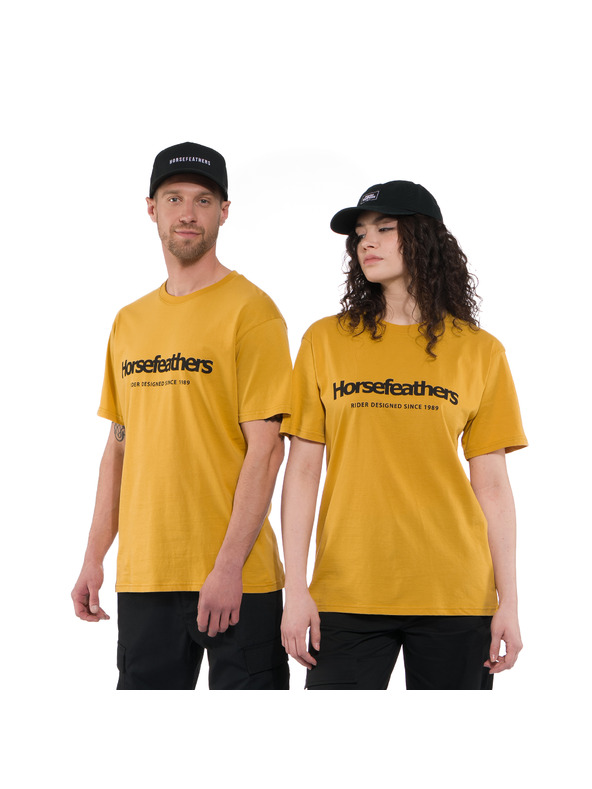 Horsefeathers Tričko Quarter žlté HORSEFEATHERS